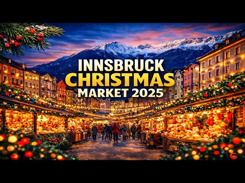 Innsbruck Christmas Market 2025 🇦🇹 4K Walking Tour
