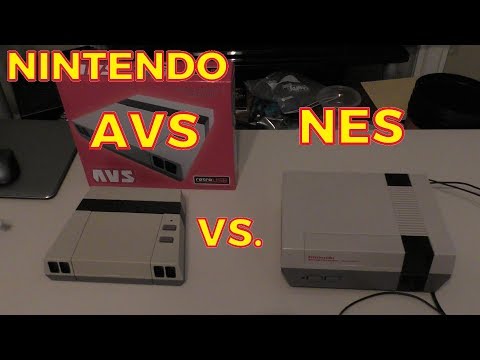 Nintendo NES vs. RetroUSB AVS - Unboxing & Comparison