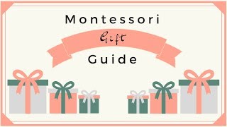 Montessori Gift Guide | Toddler Toys | Ad