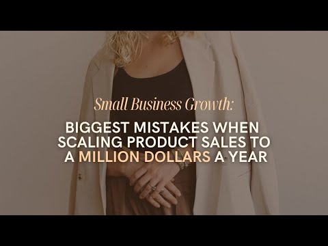 395: “Biggest Mistakes When Scaling Product Sales to a Million Dollars A Year?” // COACHING SESSION