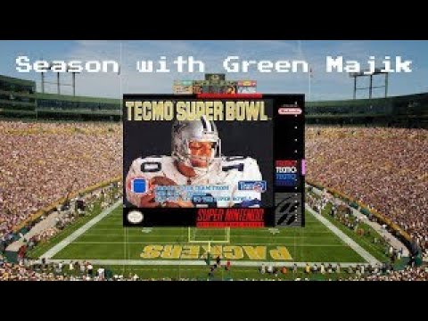 NFL 2019 kick-off - Tecmo Super Bowl - Super Nintendo - Packers season (1/4)