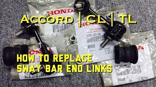 Sway Bar Link Replacement Honda Acura Accord - Sway Bar End Links Replacement TL CL Accord