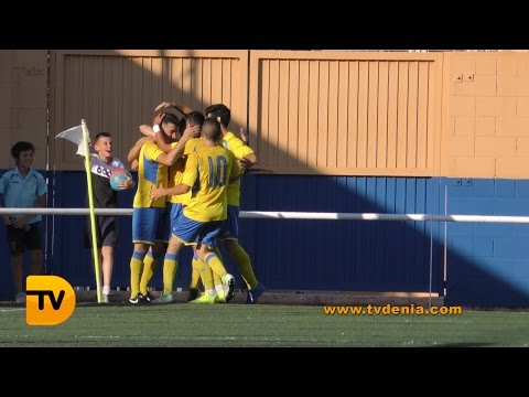 El CD Dénia se despide de su afición con una victoria frente al Javea (1-0)