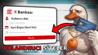 DOLANDIRICI SİTELERE KART BİLGİLERİMİ VERDİM! (deney)