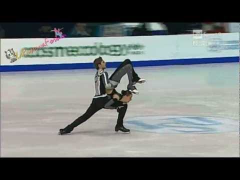 ISU ZAGREB 2013 -3/21- ICE DANCE FD - Angelina TELEGINA  Otar JAPARIDZE - 25.01.2013