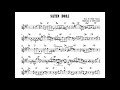 Satin doll - Johnny Hodges - solo transcription