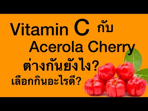 Can Acerola cherry be eaten as a substitute for vitamin C? | Tell me a good deed EP35