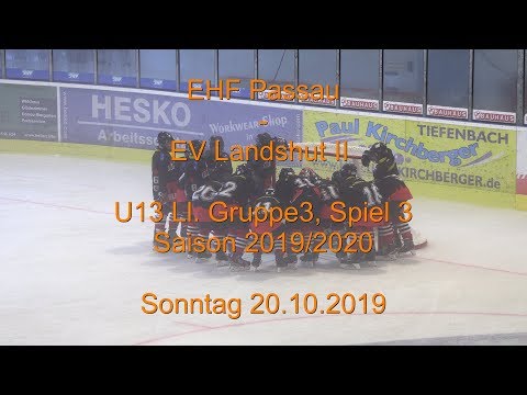 U13: EHF Passau - EV Landshut II 20.10.2019