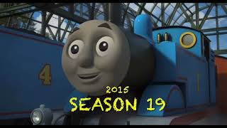 Thomas the Tank Engine over the years (1984-2026)
