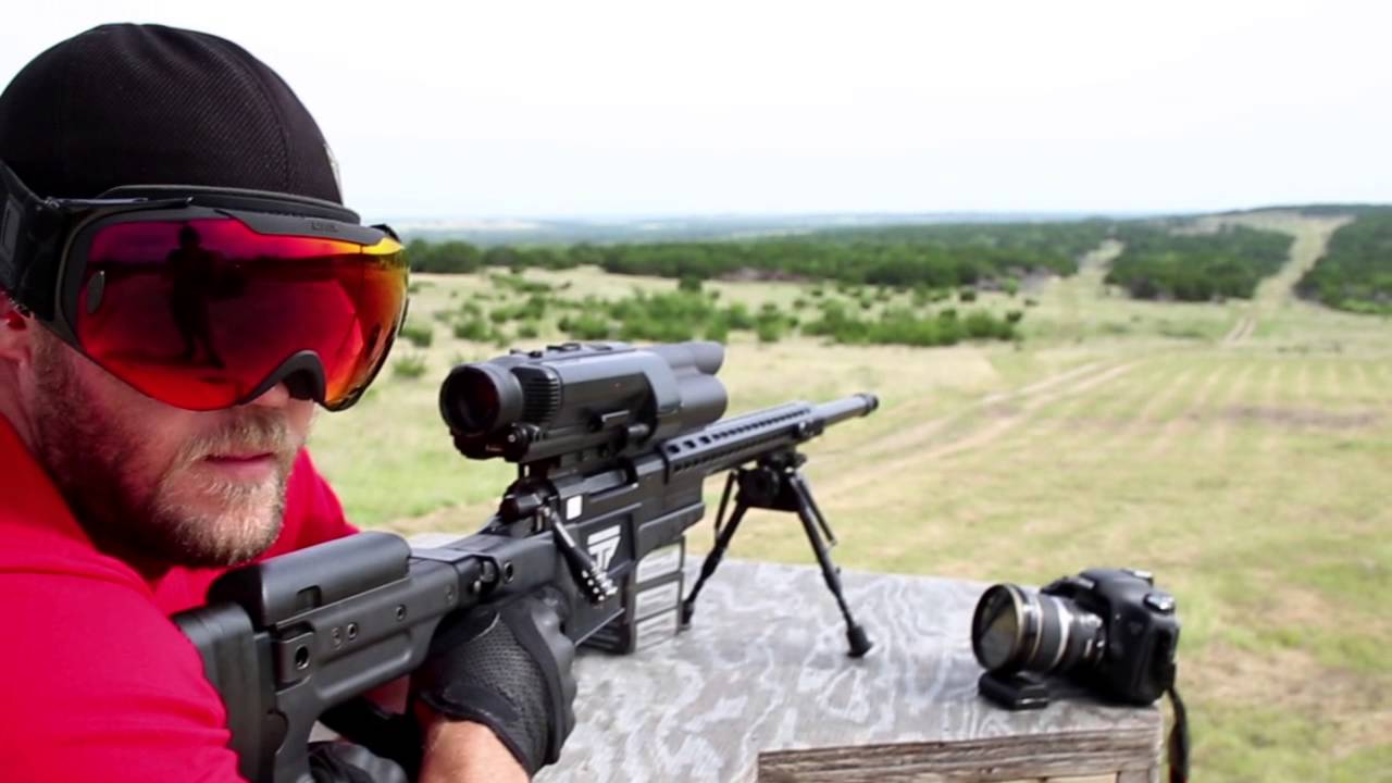 You Can Fire This Rifle Without Looking Thanks To Android-Powered Goggles