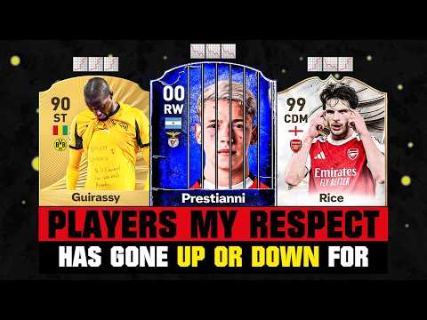 FOOTBALLERS MY RESPECT has Gone UP and DOWN For! 📈📉