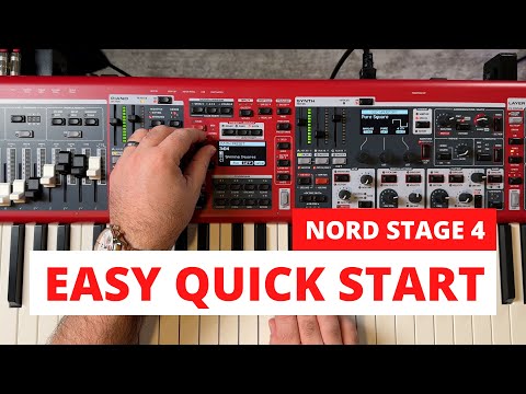 Nord Stage 4 - Quick Start Tutorial