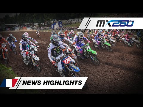 News Highlights EMX250 Race 1 | 2025 MXGP of France