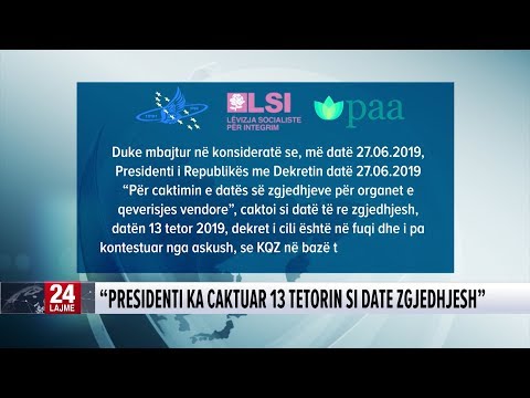 2 gusht, 2019 Edicioni Qendror i Lajmeve ne News24