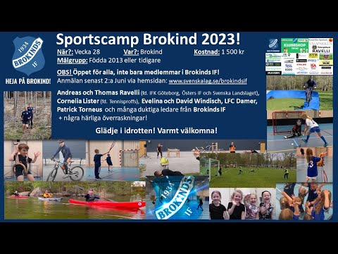 Sportscamp Brokind vecka 28!