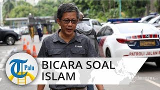 Tanggapan Rocky Gerung Ditanya Warga soal Masuk Islam