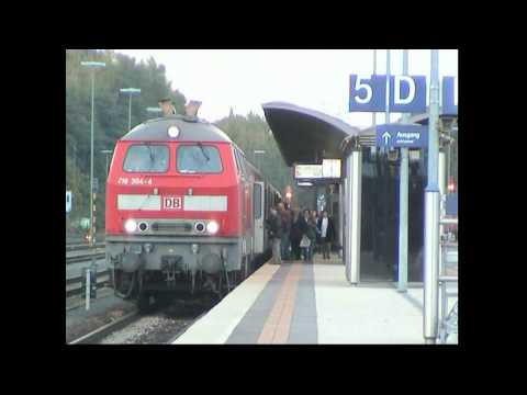 Vieles Geschichte: 610, 614 und Ludmilla an IC im Pegnitztal vor 10 Jahren