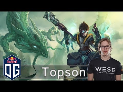 OG.Topson  -VS-  n0tail  - Ranked Match - OG Dota 2.