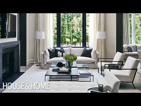 The Elegant 2020 Princess Margaret Lottery Showhome’s Main Floor Designed By Brian Gluckstein