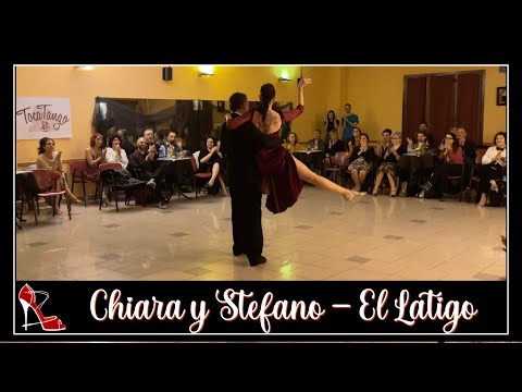 Chiara Luisi y Stefano Arioli 3/4 -  El Latigo (D'Arienzo) Milonga Negra 2.0 (Prato)