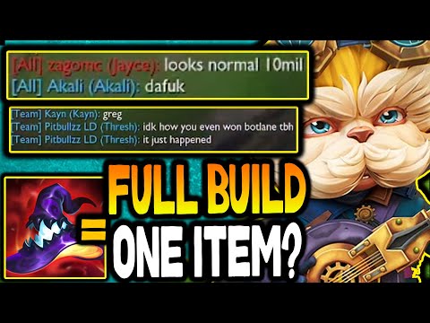 Heimerdinger auf der Botlane braucht nur ein Item, um Spiele zu gewinnen? (VOLLSTÄNDIGER BUILD MI...