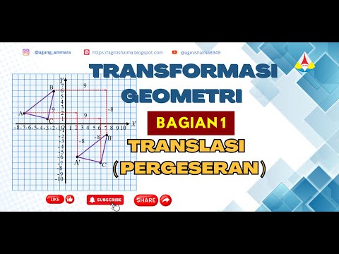 TRANSFORMASI GEOMETRI-BAGIAN 1 – TRANSLASI (PERGESERAN)