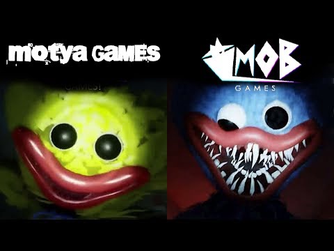 MOB Game VS Motya Games  | Who's Jumpscare is BETTER ?  Poppy Playtime