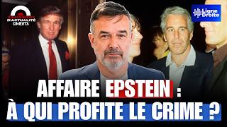 AFFAIRE EPSTEIN : A QUI PROFITE LE CRIME ?