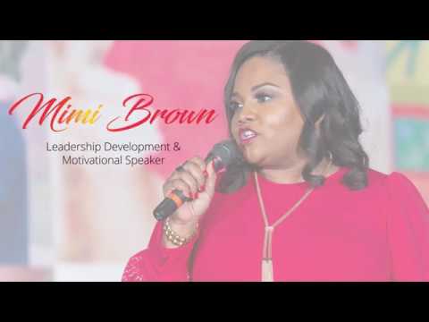 Mimi Brown Motivational Leadership Speaker Preview Video
