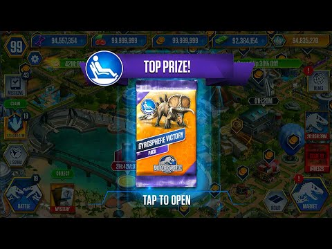 GYROSPHERE VICTORY PACK INDORAPTOR | JURASSIC WORLD THE GAME