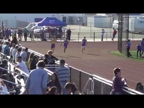 VarB 200m Heat 2vs Marina & Edison 4-2-15 - Los Alamitos Boys