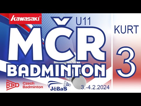 KURT 3 | MČR U11 2024 - JčBaS | Sobota 3.2.2024