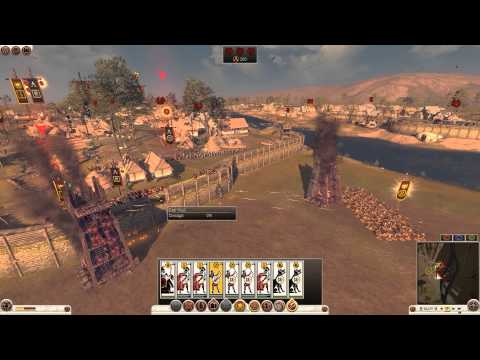 Total War: Rome 2 - #11 1vs1 Multiplayer Online | Siege Battle ( Rome vs Sparta )
