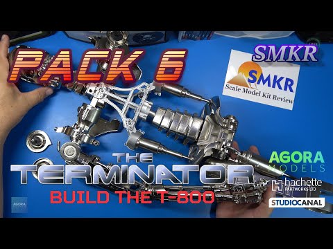 Agora Models Build the T-800 Terminator Pack 6 Stages 51 - 60