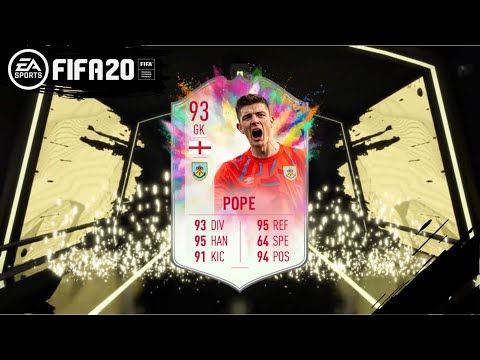 FIFA 20 93 SUMMER HEAT POPE REVIEW | 93 OBJECTIVE SUMMER HEAT NICK POPE PLAYER REVIEW