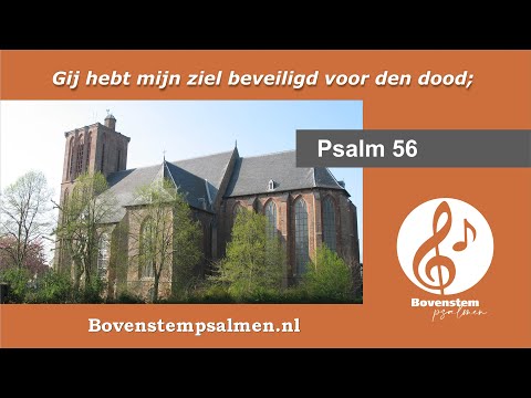 Psalm 56 vers 5 en 6 (samenzang met bovenstem) | Orgel: Wilbert Magré