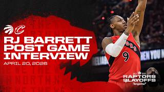 RJ Barrett | RD1 GM2 Post Game at Cavaliers | April 20, 2026