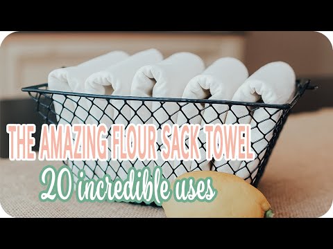 Flour Sack Towel | Homemaking Skills (YOU'LL BE AMAZED)