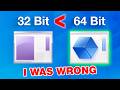 I Was WRONG About 32-Bit Apps