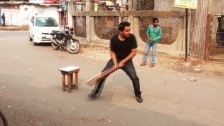 Street Cricket in Guwahati, Assam