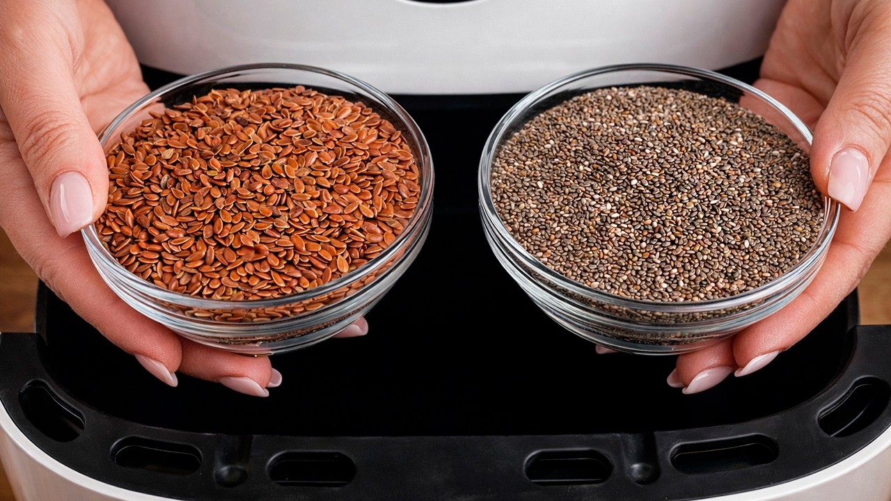 Ohne Mehl! Nur Chia und Leinsamen! Ich habe seit einem Jahr kein Brot mehr gekauft!