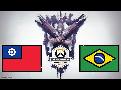 Chinese Taipei vs Brazil (Part 1) | Overwatch World Cup 2017 - Santa Monica