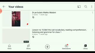 How to create playlist on YouTube channel with android