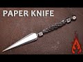 Blacksmithing Making A Paper Knife Letter Opener