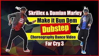 Skrillex &amp; Damian Marley Make it Bun Dem Dubstep Choreography Dance Video Far Cry 3
