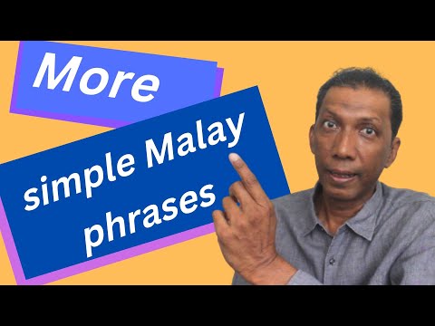 More simple phrases in Malay