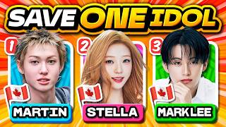 🔥 Save 1 KPOP IDOL! 🌎 Same Nationality! 🗺️ ANSWER - KPOP QUIZ 🧭