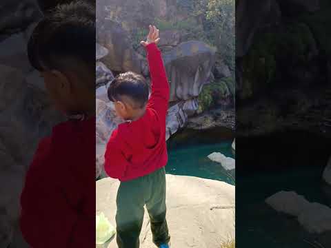 kanav enjoyed a lot while feeding the fish #animals
