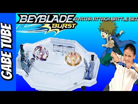 Top Toys BEYBLADE BURST AVATAR ATTACK BATTLE SET REVIEW & UNBOXING Gabe Tube TV
