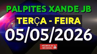PALPITE DIA 05/05/2026 | JOGO DO BICHO TODAS AS LOTERIAS 